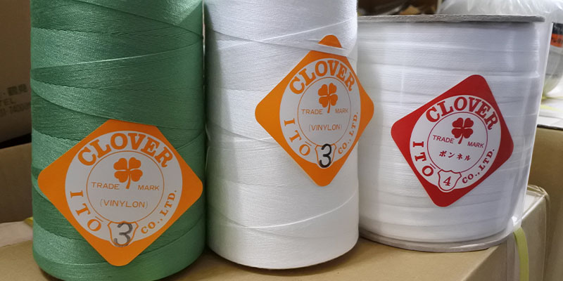 大阪府大阪市のテント用・シート用糸ロープ